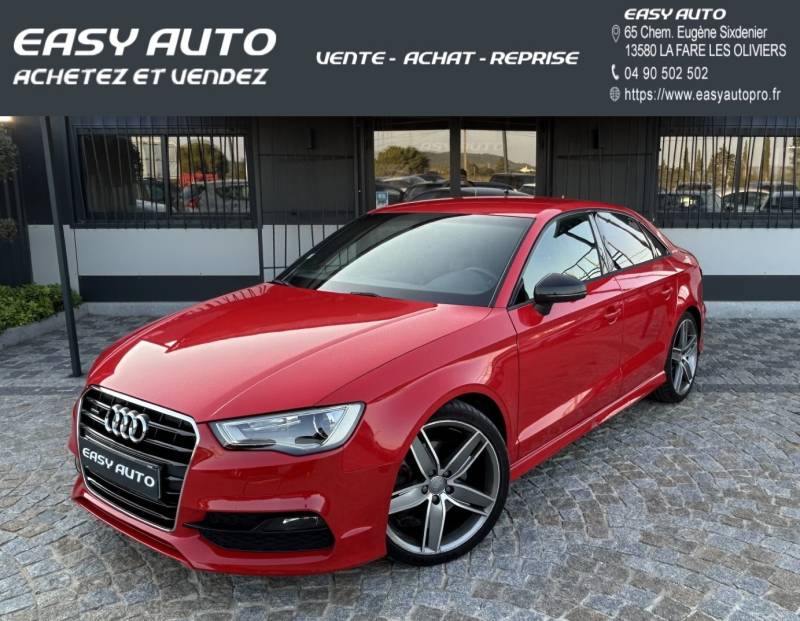 Audi A3 Berline TDI 184 S line Quattro Stronic 6